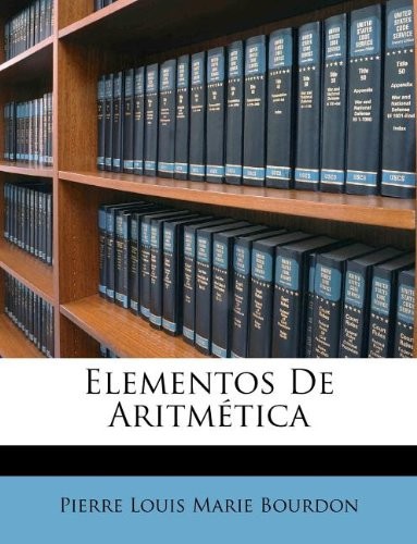 Cover of Elementos de Aritmética