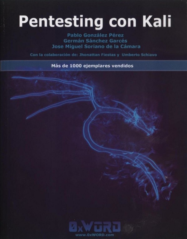 Cover of Pentesting con Kali