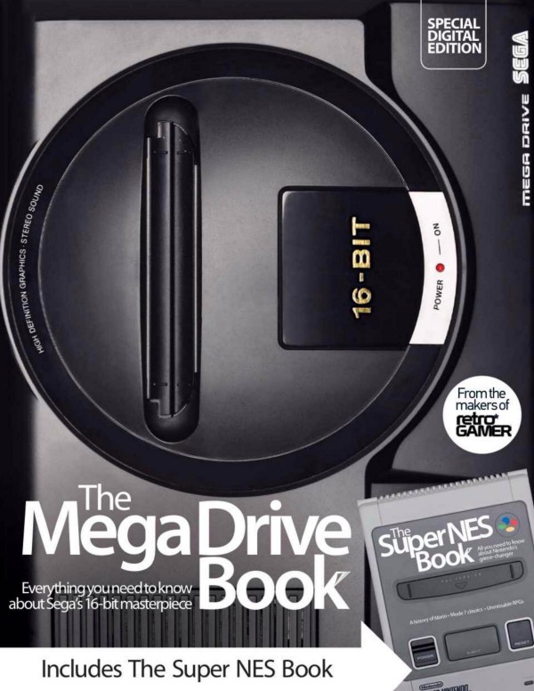 Cover of The Mega Drive Book