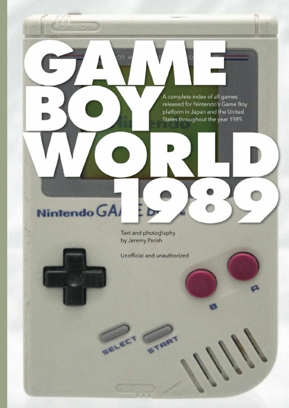 Cover of Game Boy World: 1989