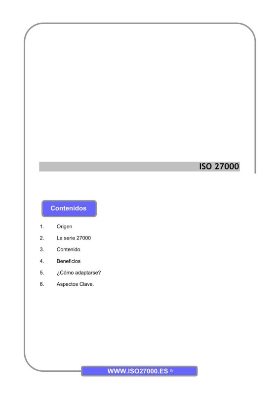 Cover of Resumen ISO 27000