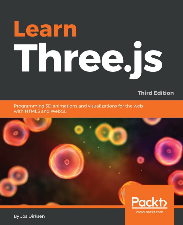 Cover of Learn Three.js: The JavaScript 3D Library for WebGL - Third Edition
