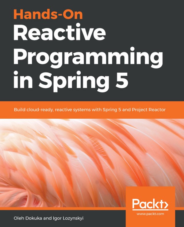 Cover of Reactive Programming in Spring 5